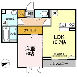 D-room紗都の物件間取画像